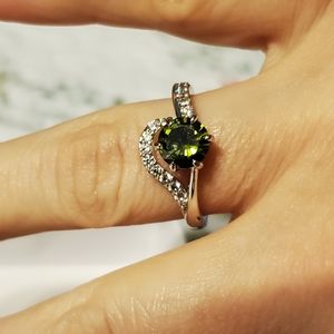 Peridot size 8 ring